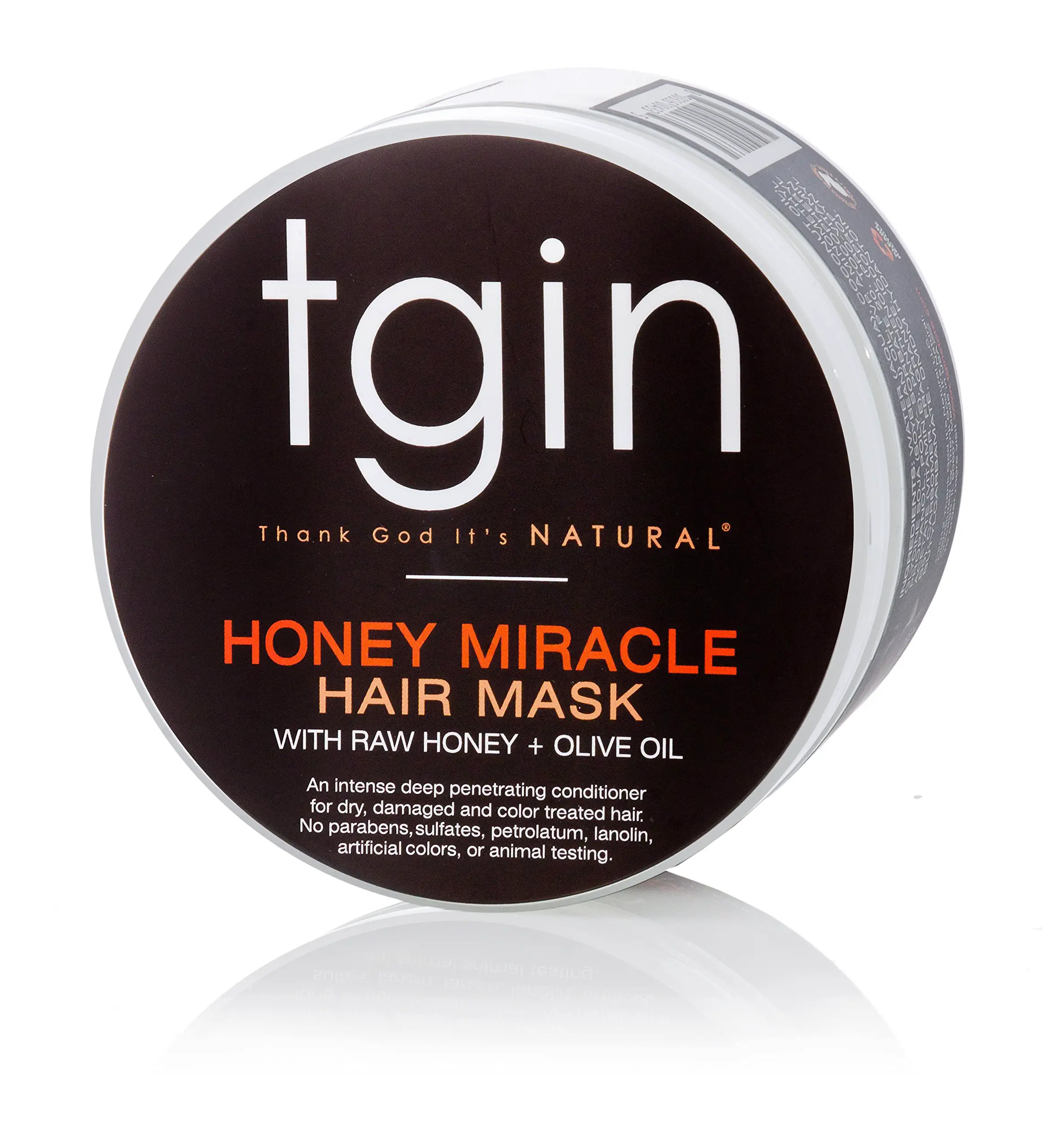 tgin Honey Miracle Hair Mask for Natural Hair - 12 oz